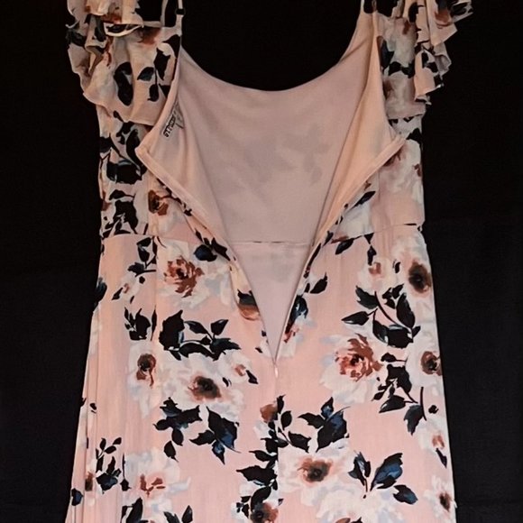 “Gypsies & Moondust’ Floral Adjustable Spaghetti Strap/Cap Sleeve Dress Size XL - Picture 8 of 8